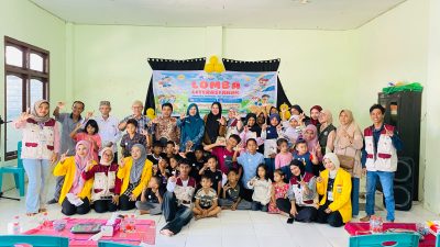 Tumbuhkan Minat Baca, KKN Unkhair Hadirkan Lomba Literasi Anak di Soa