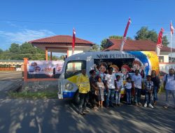 NHM Peduli Sediakan Bus Gratis bagi Siswa Sekolah Rakyat di Tobelo