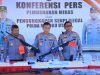 Polda Malut Bongkar Peredaran Senjata Api Ilegal di Halut, 3 Pelaku Ditangkap