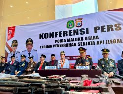 HUT ke-81 RI, Polda Malut Ungkap Keberadaan 16 Senjata Api Ilegal di Halmahera Utara