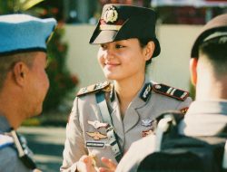 Satlantas Ternate Kerahkan Puluhan Personel Amankan Jalur Penurunan Bendera
