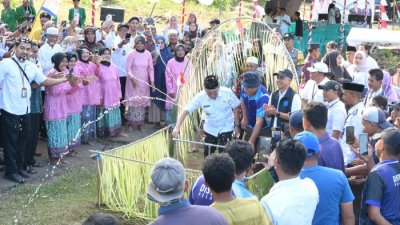 Warga RT 9 Moya, Ternate, Bebas dari Krisis Air Bersih Setelah 20 Tahun