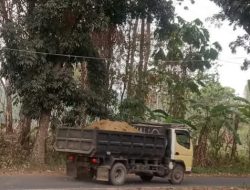 Dugaan Galian C Ilegal di Jalan Villa Dukono Kembali Beraktivitas, Pencopotan Garis Polisi Dipertanyakan