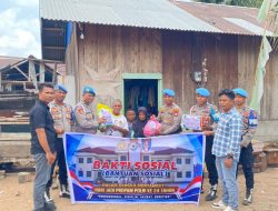 Sambut Hari Jadi Propam Polri Ke-24, Polres Taliabu Salurkan Bansos