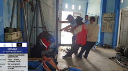 Perumda Ake Agaale Ternate Perbaiki Mesin Pompa Air di Tobenga