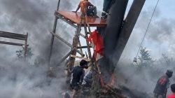 ​Kebakaran Hutan di Kawasan Taman Love Moya, 4 Pendaki Gamalama Terjebak