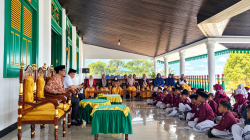 Siswa SRD 7 Kunjungi Kedaton, Sultan Tidore Ajak Tanamkan Cinta Tanah Air